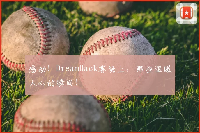 感动！DreamHack赛场上，那些温暖人心的瞬间！